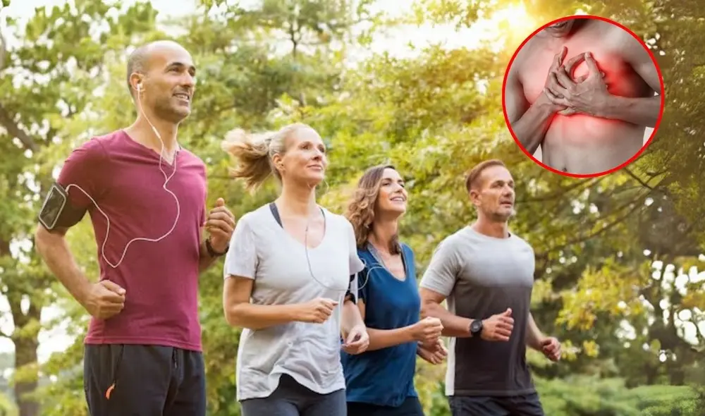 El ejercicio aeróbico fortalece el corazón, mejora la circulación, reduce la presión arterial y favorece el bienestar físico y mental, según un estudio. Foto: composición LR