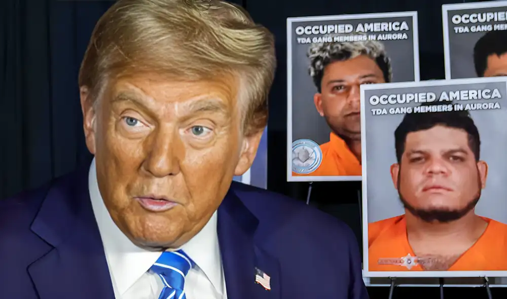 Donald Trump promete expulsar a la banda criminal venezolana "El Tren de Aragua". Foto: composición LR/difusión