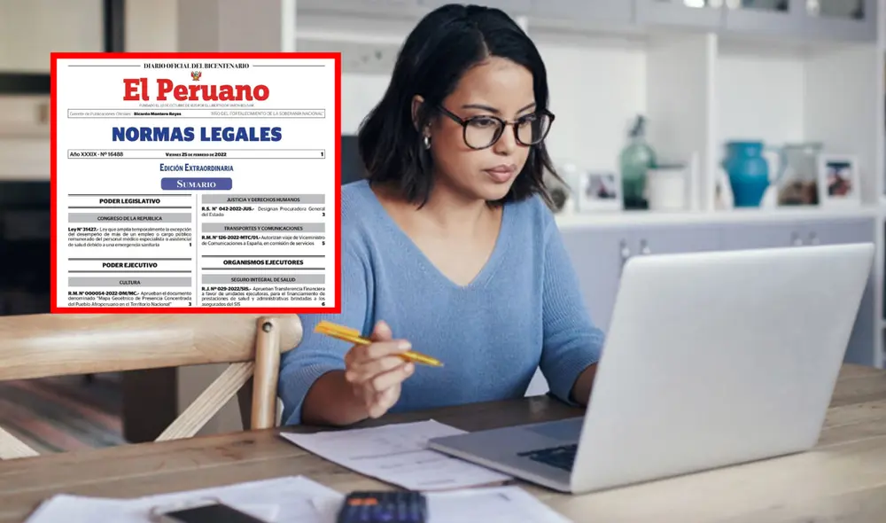 La norma legal de El Peruano establece una ley que modifica la edad máxima para los trabajadores públicos. Foto: composición LR/Andina La norma legal de El Peruano establece una ley que modifica la edad máxima para los trabajadores públicos. Foto: composición LR/Andina