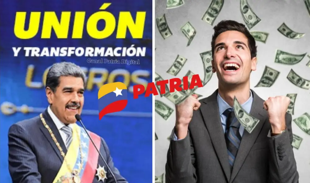 Los bonos se pagan por el Sistema Patria. Foto: composiciónLR/Canal Patria Digital/Freepik Los bonos se pagan por el Sistema Patria. Foto: composiciónLR/Canal Patria Digital/Freepik