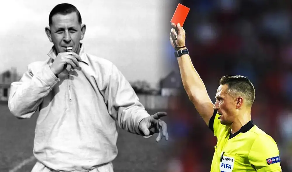 ¿Quién inventó las tarjetas rojas y amarillas en el fútbol?: idea nació en un semáforo de Londres. Foto: composición LR/mtpnoticias/ilfordrecorder