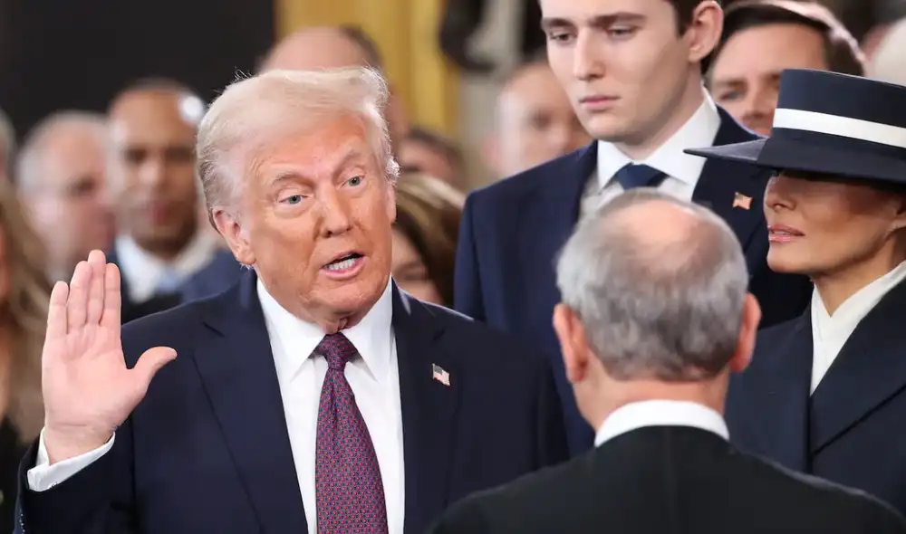 Donald Trump es el nuevo presidente de Estados Unidos por los próximos cuatro periodos. Foto: composición LR/AFP