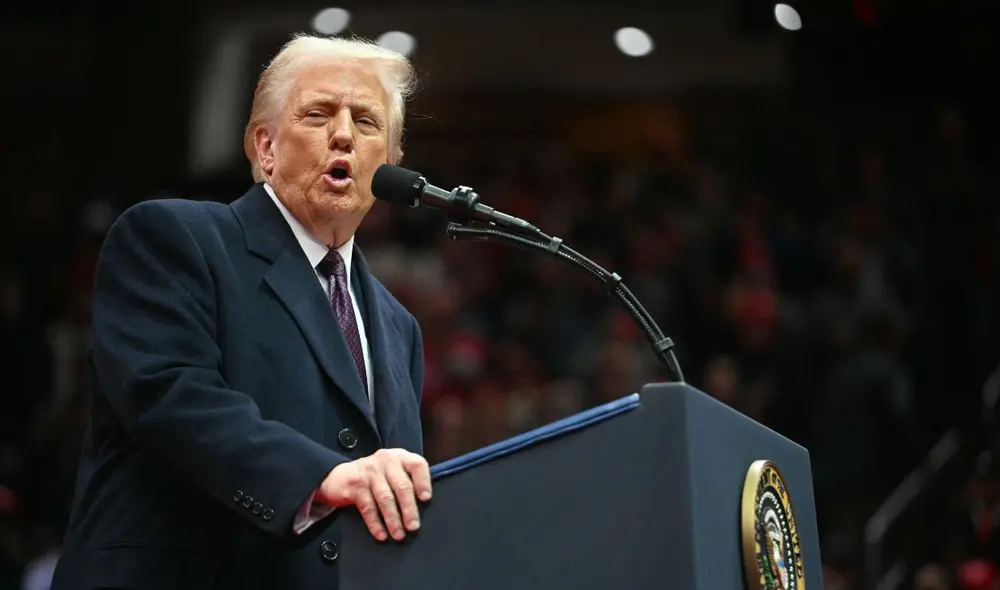 Donald Trump asumió como presidente de Estados Unidos. Foto: AFP Donald Trump asumió como presidente de Estados Unidos. Foto: AFP