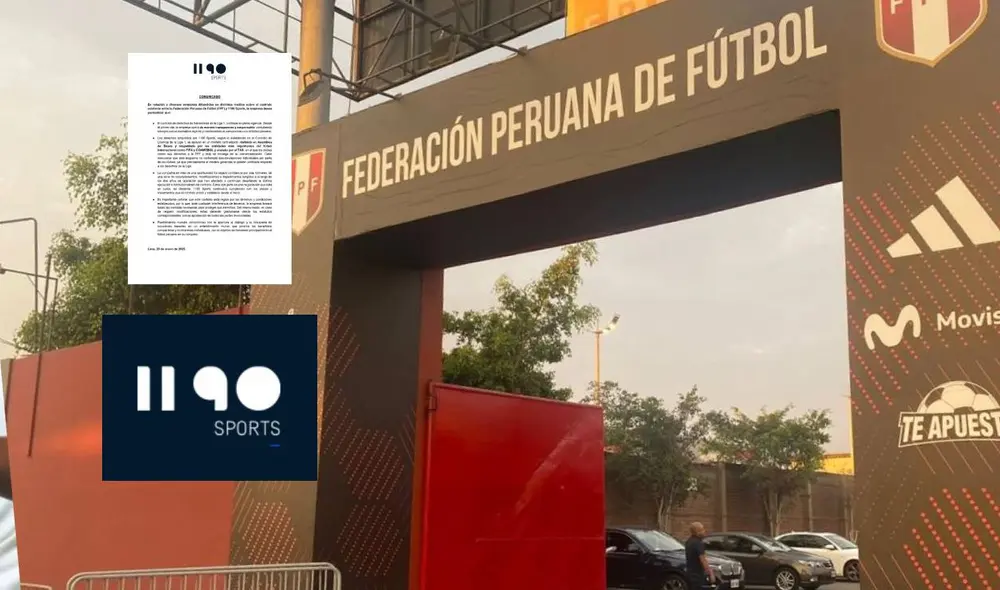 1190 Sports tiene contrato con la FPF hasta el 2035. Foto: composición LR 1190 Sports tiene contrato con la FPF hasta el 2035. Foto: composición LR