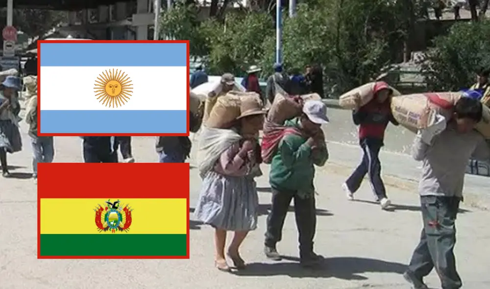 Argentina y Bolivia, el contrabando de productos bolivianos crece. Foto Composición LR/Difusión
