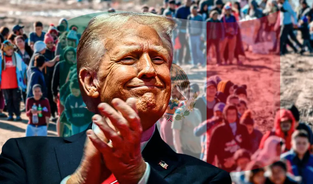 Donald Trump inicia su gobierno y alerta a los inmigrantes indocumentados que se encuentran en Estados Unidos. Foto: composición LR/difusión Donald Trump inicia su gobierno y alerta a los inmigrantes indocumentados que se encuentran en Estados Unidos. Foto: composición LR/difusión