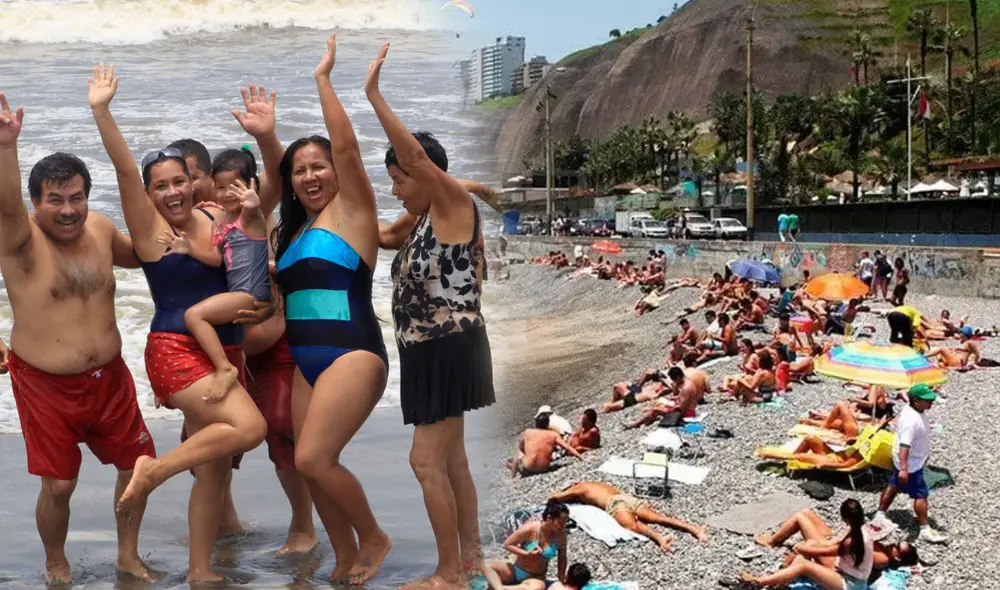 La playa se destaca por ser un destino ideal para familias. Foto: Composición LR/Difusión