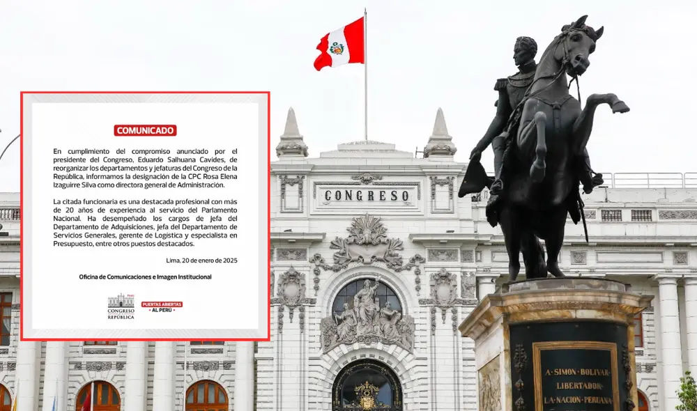 Congreso realiza cambios al interior para sosegar las críticas por presunta red de prostitución. Foto: difusión