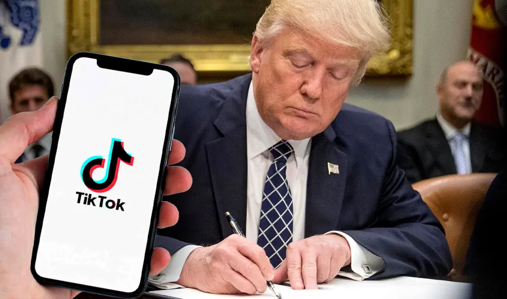 Donald Trump retrasa 75 días la entrada en vigor de una ley que podría prohibir TikTok en Estados Unidos. Esta medida busca evitar la interrupción del servicio para los 170 millones de usuarios. Foto: Composición LR Donald Trump retrasa 75 días la entrada en vigor de una ley que podría prohibir TikTok en Estados Unidos. Esta medida busca evitar la interrupción del servicio para los 170 millones de usuarios. Foto: Composición LR