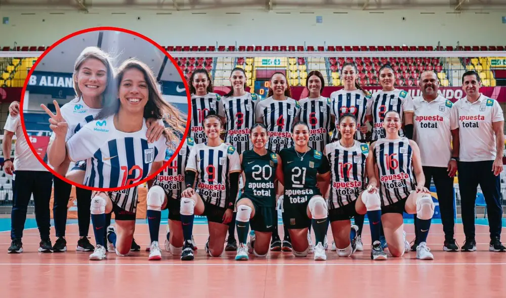 Alianza Lima es el actual líder de la Liga Peruana de Vóley con puntaje perfecto. Foto: composición GLR/Alianza Lima