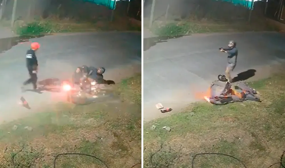 Un policía vestido de civil le disparó a un delincuente en Buenos Aires, después de intentar robarle. Foto: composición LR/X Un policía vestido de civil le disparó a un delincuente en Buenos Aires, después de intentar robarle. Foto: composición LR/X