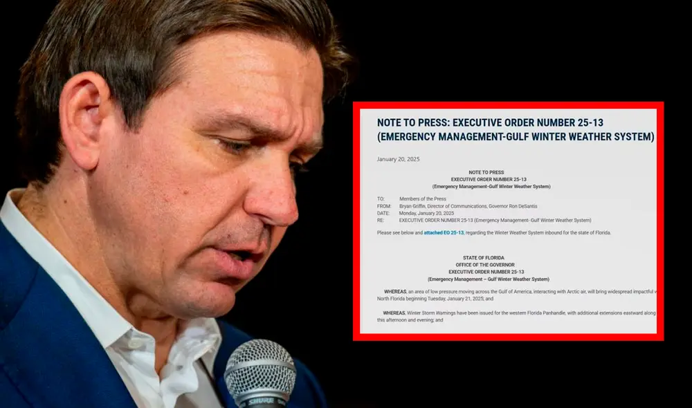 Florida se convirtió en el primer estado en referirse al Golfo de México como 'El Golfo de América'. Foto: Composición LR