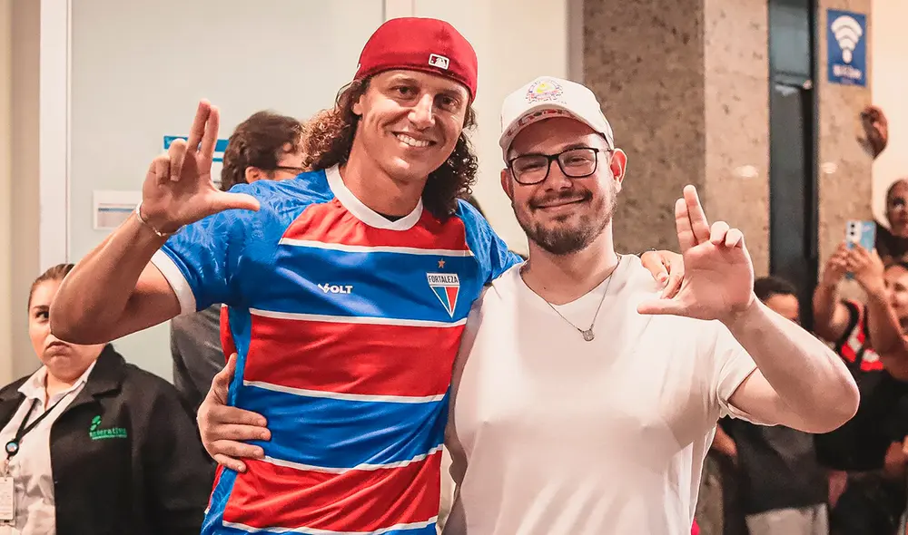 David Luiz firmó contrato por dos años con su nuevo equipo. Foto: Fortaleza Esporte Clube David Luiz firmó contrato por dos años con su nuevo equipo. Foto: Fortaleza Esporte Clube