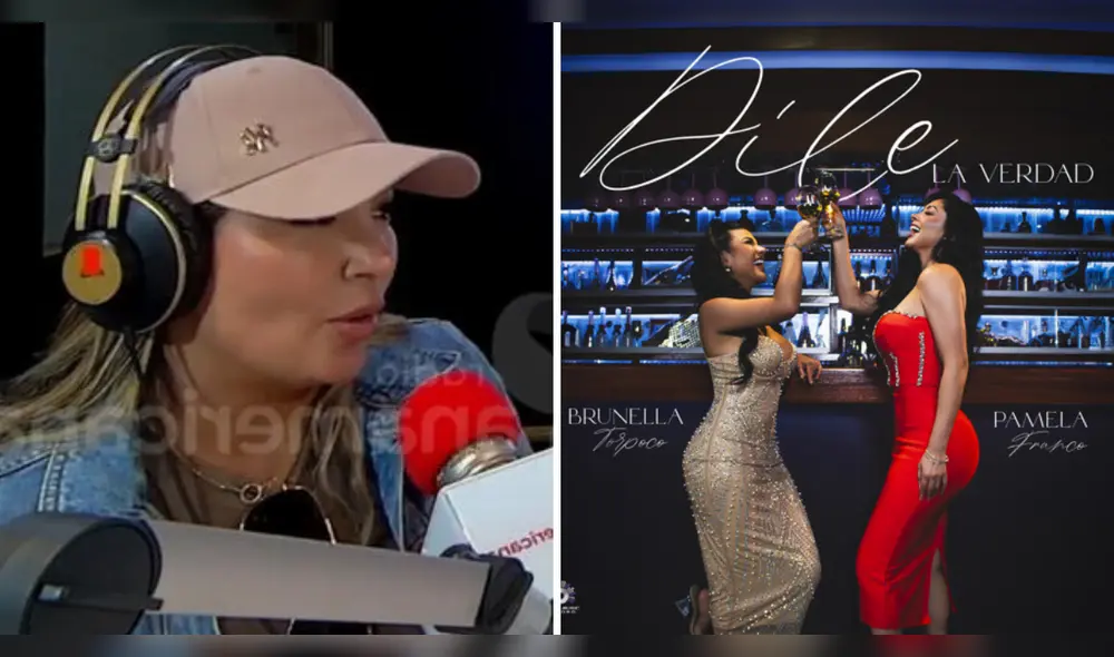 Pamela López revela cómo perdió la oportunidad de grabar el videoclip de 'Dile la verdad' con Brunella Torpoco. Foto: Composición LR/Radio Panamericana/YouTube Pamela López revela cómo perdió la oportunidad de grabar el videoclip de 'Dile la verdad' con Brunella Torpoco. Foto: Composición LR/Radio Panamericana/YouTube