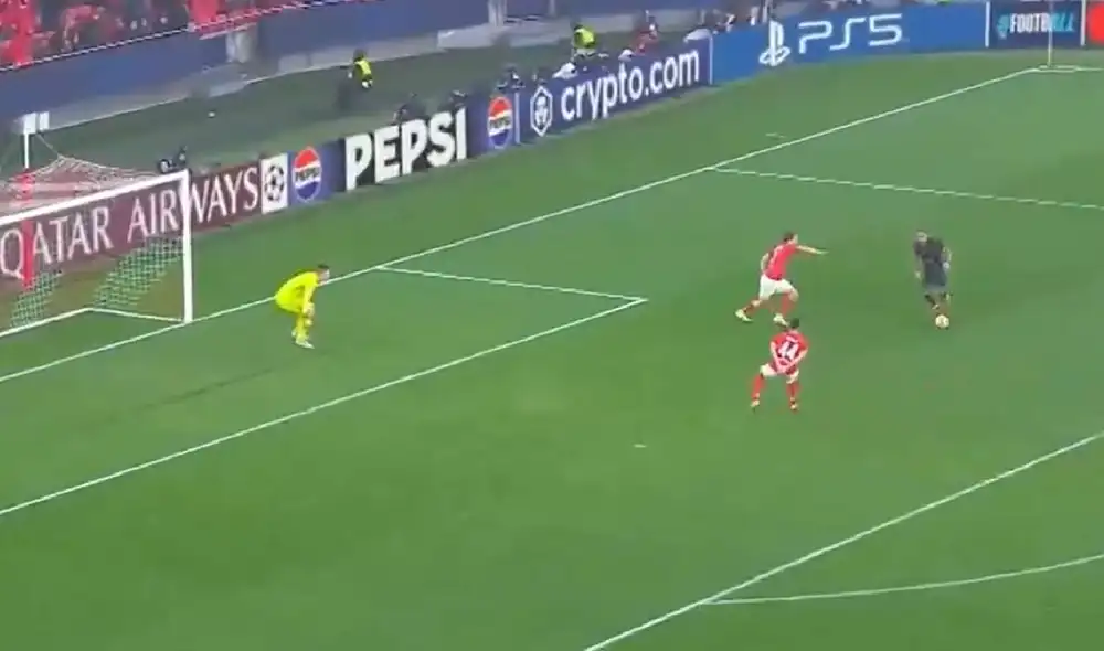 Raphinha le dio el triunfo al Barcelona en la fecha 7 de la Fase Liga de la Champions. Foto: captura de ESPN