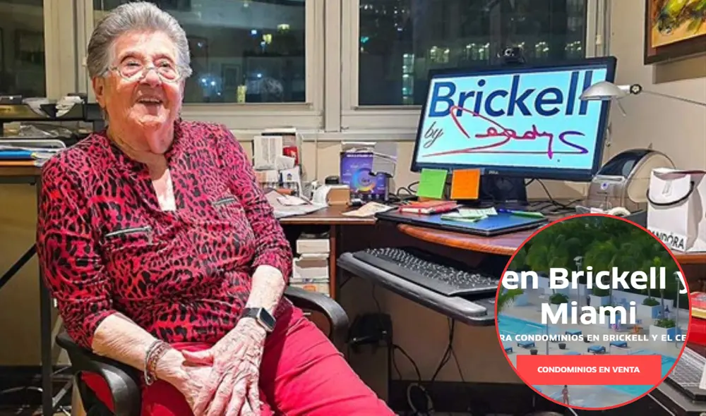 Gladys Valerius es una peruana que tiene una empresa exitosa en Miami, Estados Unidos. Foto: composición LR/Andina/Brickell By Gladys