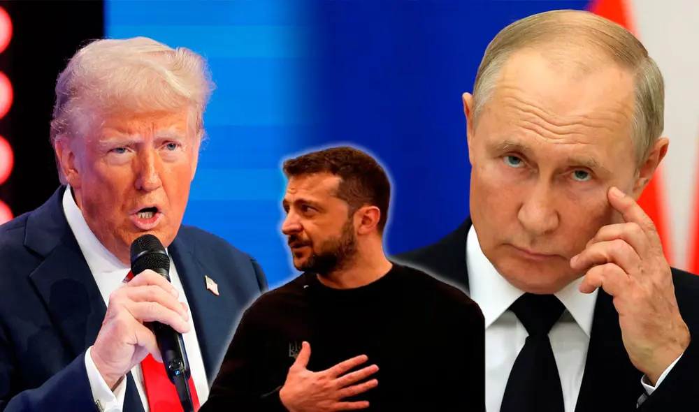 Donald Trump instó a la Unión Europea a asumir un papel más activo en la resolución del conflicto. Foto: composición LR/ El País Donald Trump instó a la Unión Europea a asumir un papel más activo en la resolución del conflicto. Foto: composición LR/ El País