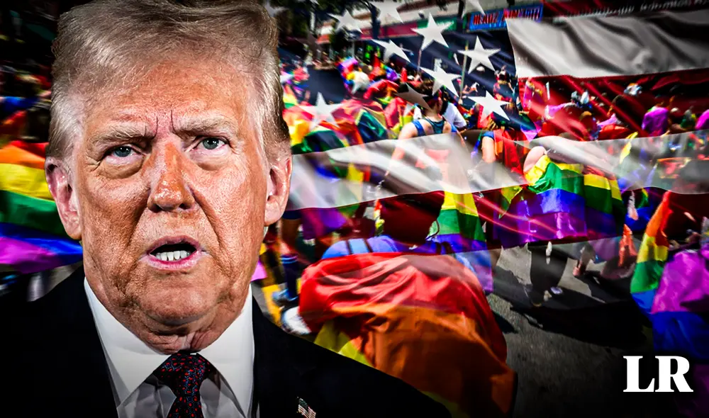 Donald Trump tras su declaración como presidente de los Estados Unidos, anunció el reconocimiento de solo dos géneros. Foto: composición LR/Gerson Cardoso/AFP Donald Trump tras su declaración como presidente de los Estados Unidos, anunció el reconocimiento de solo dos géneros. Foto: composición LR/Gerson Cardoso/AFP