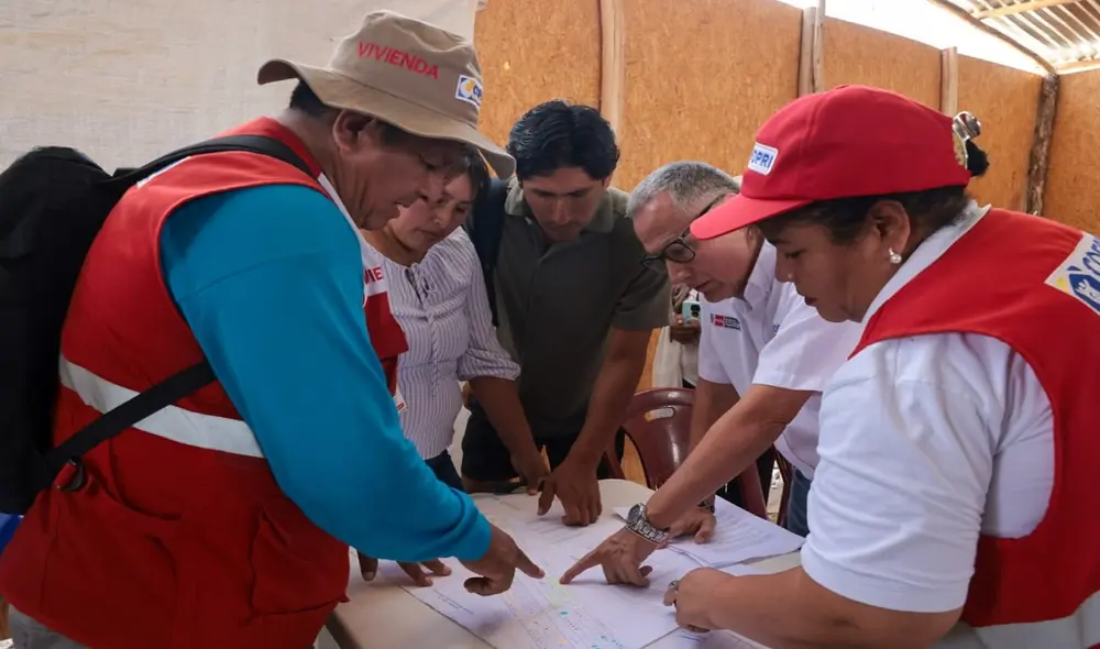 Cofopri empadrona a peruanos para entregar títulos de propiedad. Foto: difusión