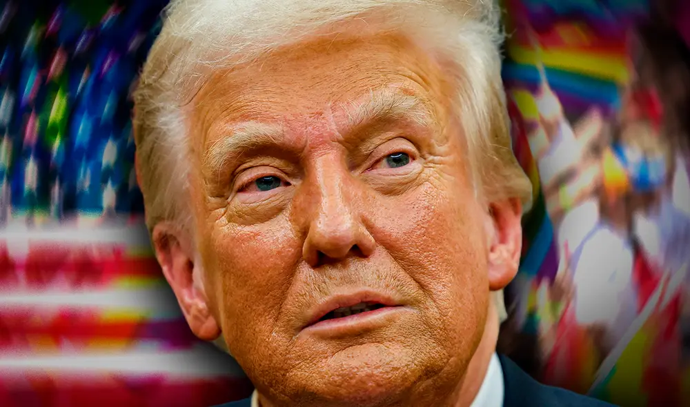 Donald Trump, en su primer día como presidente de EE. UU., anunció que su gobierno solo reconocerá dos géneros, masculino y femenino, y eliminará políticas sobre diversidad de género. Foto: composición LR/AFP