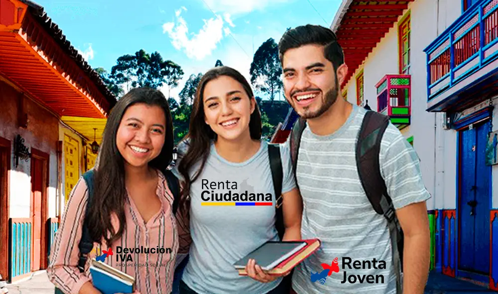 Los programas sociales sirven de apoyo económico para las personas de bajos recursos en Colombia. Foto: composición LR