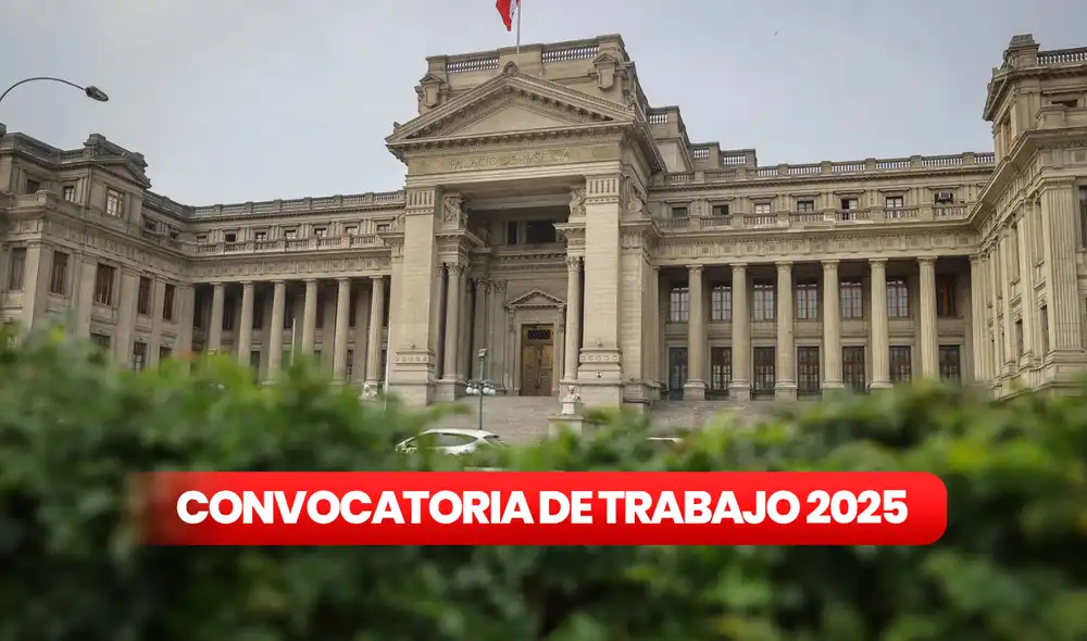 11 vacantes ofrece el Poder Judicial para universitarios o técnicos de Lima. Foto: composición LR/Andina