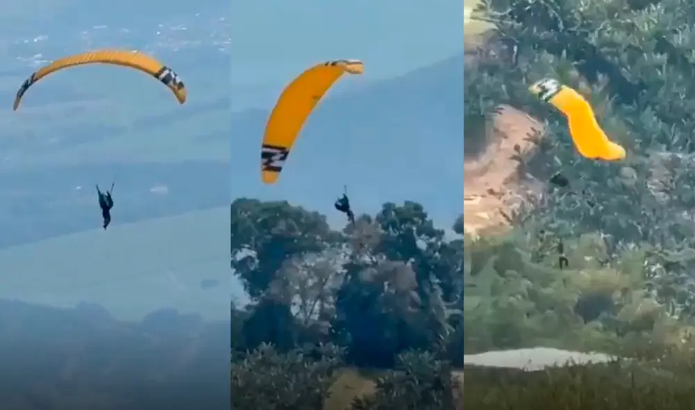 Los rescatistas se desplazaron al lugar del accidente para recuperar el cuerpo de la turista turca, quien contaba con los permisos para realizar esta actividad. Foto: composición LR/captura de video. Los rescatistas se desplazaron al lugar del accidente para recuperar el cuerpo de la turista turca, quien contaba con los permisos para realizar esta actividad. Foto: composición LR/captura de video.