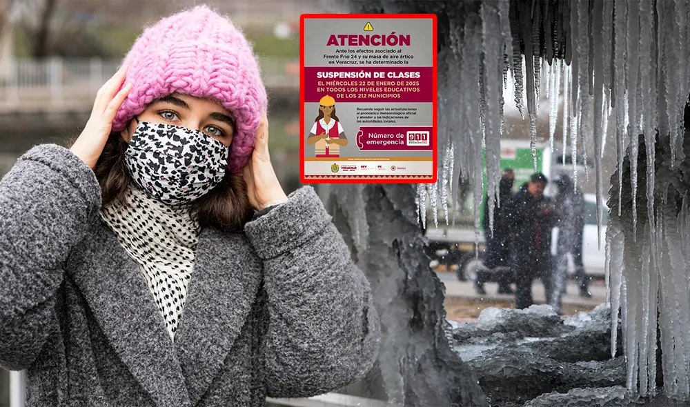 Las clases del 22 de enero se suspendieron en algunos estados de México. Foto: composición LR/Freepik/AFP/SEV Las clases del 22 de enero se suspendieron en algunos estados de México. Foto: composición LR/Freepik/AFP/SEV