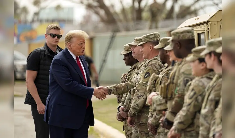 Donald Trump solicitó la llegada de militares del Pentágono para resguardar la frontera entre USA y México. Foto: CDN Donald Trump solicitó la llegada de militares del Pentágono para resguardar la frontera entre USA y México. Foto: CDN