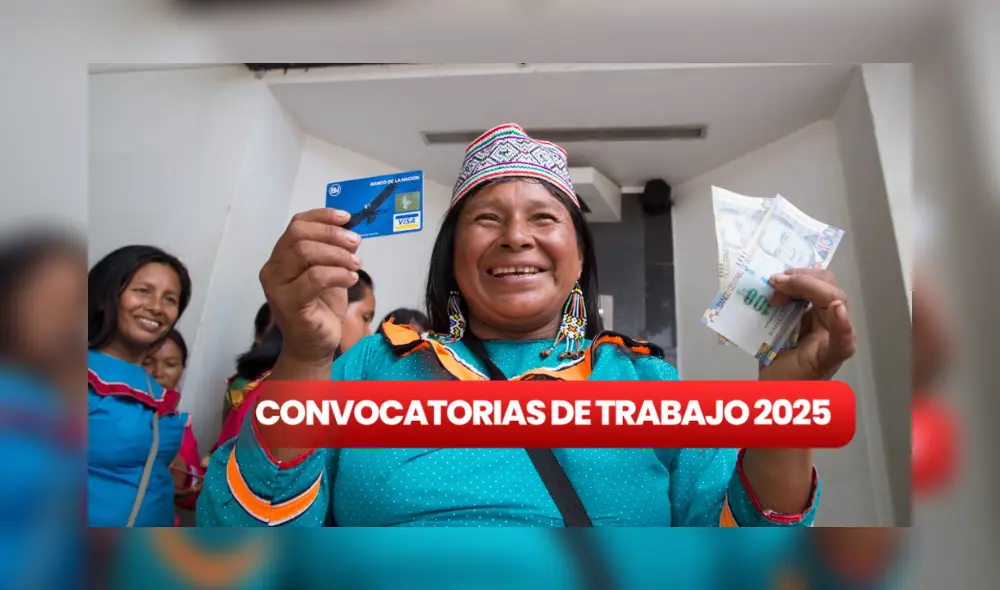 Programa Juntos lanzó una nueva convocatoria para ofrecer empleos. Foto: Composición LR/Difusión