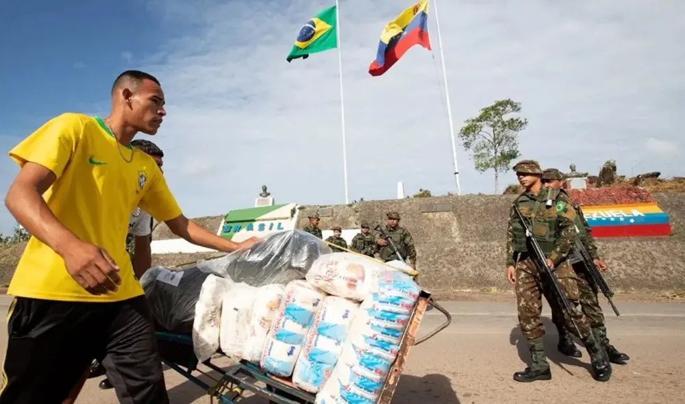 El cierre de la frontera es temporal y afecta principalmente a un municipio brasileño. Foto: Joédson Alves / EFE El cierre de la frontera es temporal y afecta principalmente a un municipio brasileño. Foto: Joédson Alves / EFE