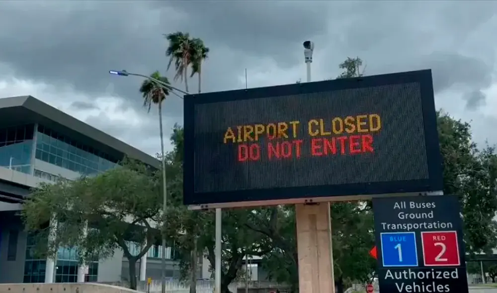 Conoce la lista de aeropuertos cerrados por el frío extremo en Florida. Foto: Diario UNO