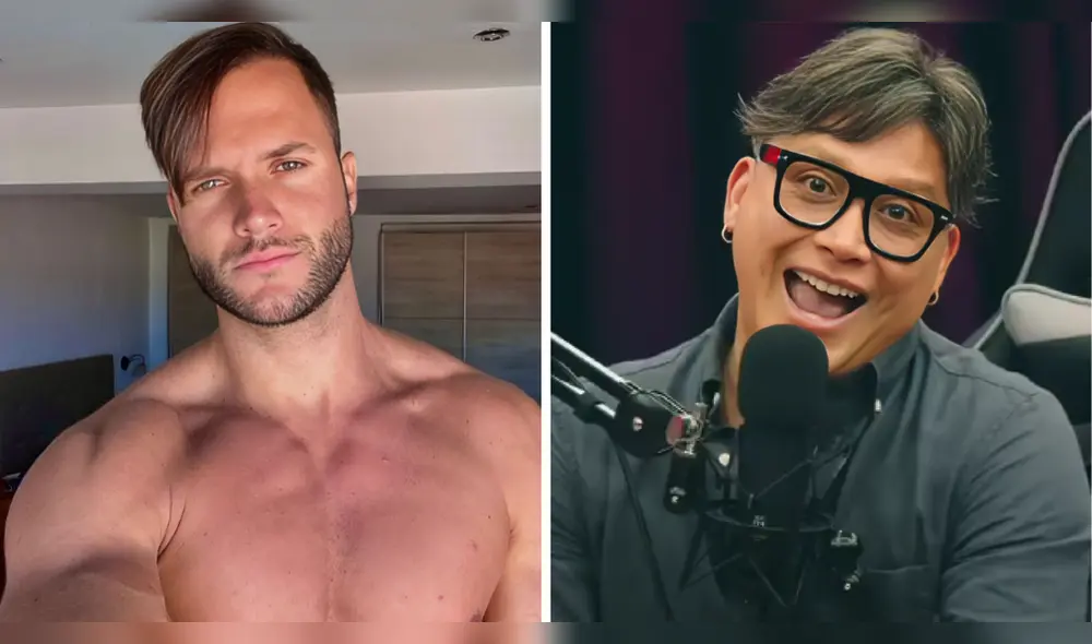 Arturo Chumbe confesó que se dio un beso con Fabio Agostini. Foto: Composición LR/Instagram/YouTube Arturo Chumbe confesó que se dio un beso con Fabio Agostini. Foto: Composición LR/Instagram/YouTube