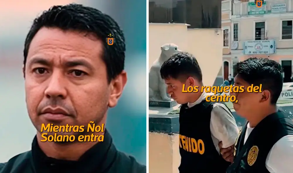 La Municipalidad de Lima usó las imágenes de Nolberto Solano en un video de delincuencia. Foto: captura/MML
