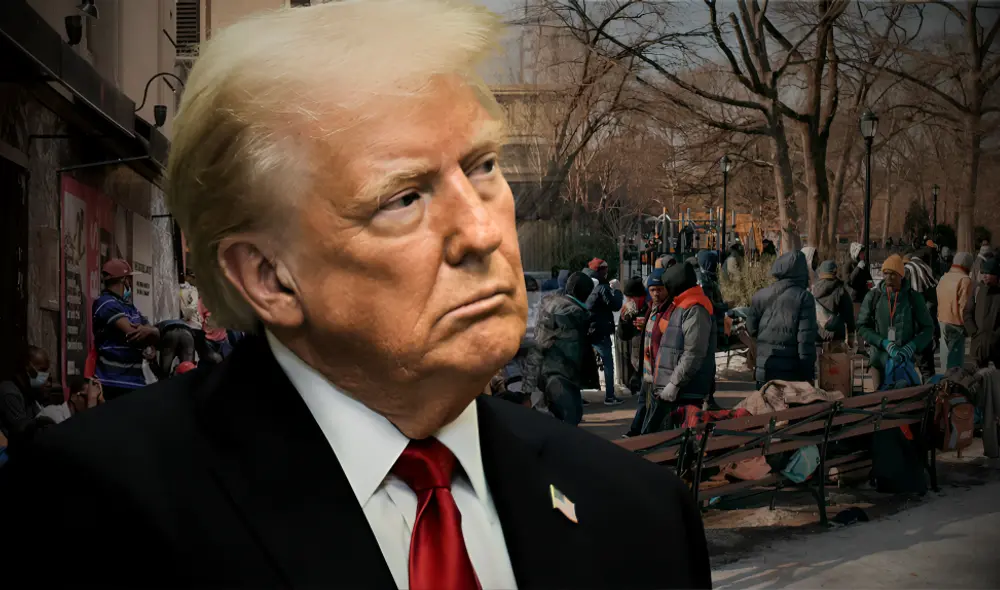 Las ciudades santuario se han consolidado como una respuesta firme ante las políticas migratorias de Donald Trump. Foto: composición LR/El País
