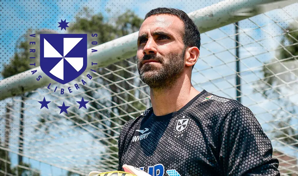 José Carvallo, antes de llegar a la San Martín, jugo en César Vallejo. Foto: composición LR/San Martín/X