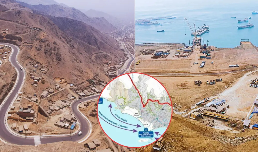 El proyecto está diseñado para descongestionar la Panamericana Norte, una de las vías más transitadas del país. Foto: composición LR/Andina/MML/El Gas