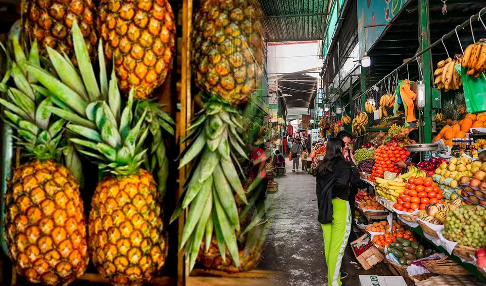 Investigación revela niveles alarmantes de pesticidas en piñas comercializadas en Lima. Foto: composición LR/Andina.