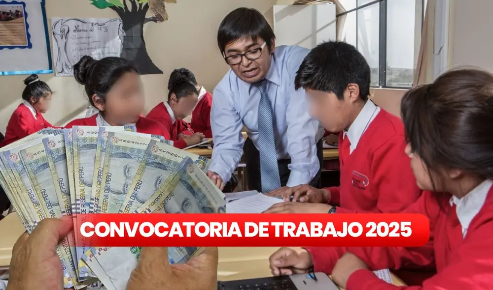 UGEL 05 de Lima lanza convocatoria laboral con sueldos de hasta 8.264 soles. Foto: composición LR/Andina.