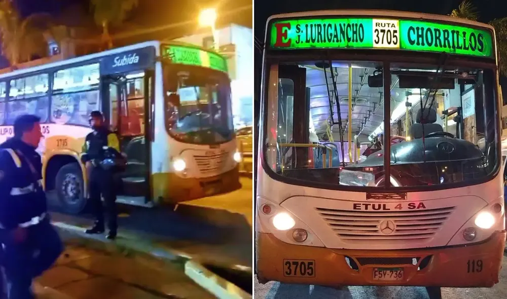 Ataque armado a bus de transporte público en Chorrillos deja conductor herido de bala. Foto: LR.