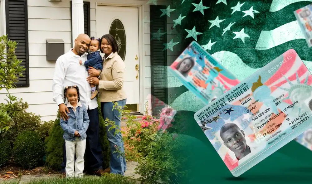 Mitos sobre la Green Card por familias en Estados Unidos. Composición: Lr/CNN