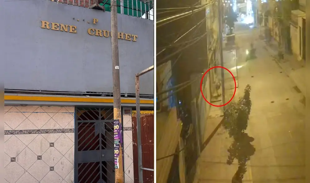 Delincuentes detonan dinamita en la puerta de un colegio. Foto: Grecia Infante/composición LR