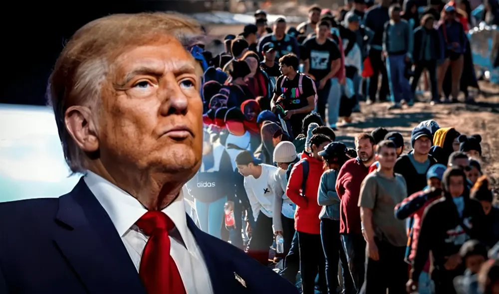 La nueva directiva de Donald Trump instruye a las agencias a revisar sus archivos para identificar a inmigrantes indocumentados. Foto: composición LR/difusión