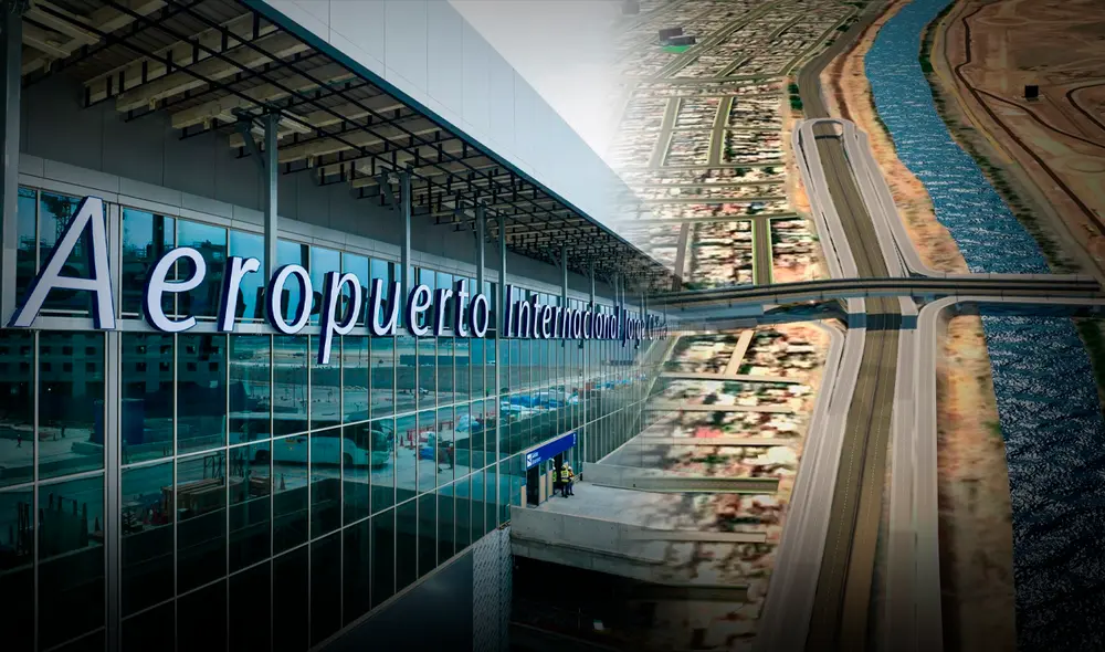 Aeropuerto Jorge Chávez se inaugurará con accesos provisionales este 2025. Foto: MTC Aeropuerto Jorge Chávez se inaugurará con accesos provisionales este 2025. Foto: MTC