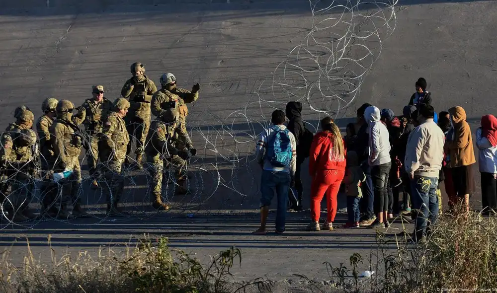 El despliegue anunciado el miércoles contempla cerca de 1,000 soldados del Ejército provenientes de diversas unidades y 500 marines asignados desde Camp Pendleton, California. Foto: DW