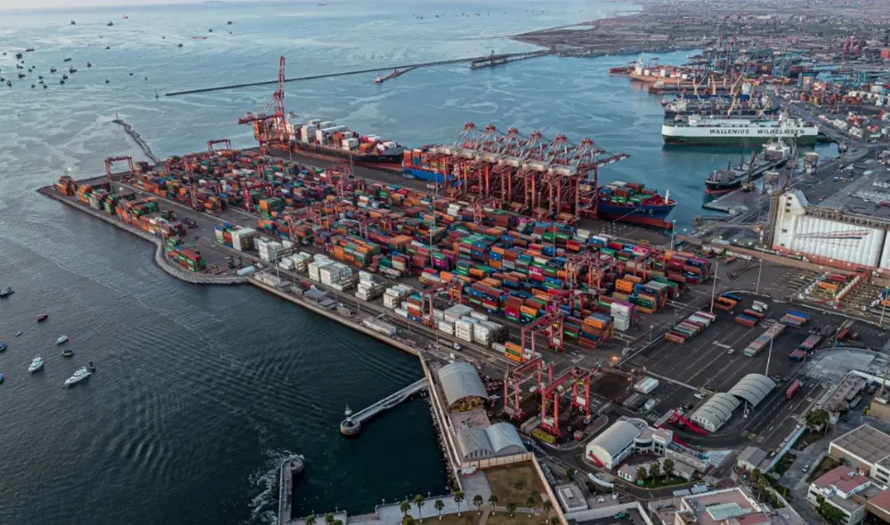 El Puerto del Callao lidera a los terminales marítimos del Perú. Foto: composición LR/Andina