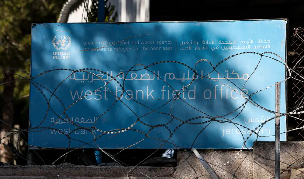 Naciones Unidas advierte sobre el impacto negativo del cierre en los servicios esenciales que presta la UNRWA. Foto: AFP.