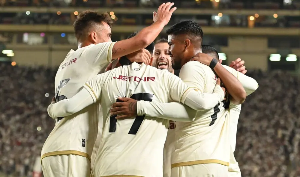 Universitario juega su tercer amistoso ante Panamá en esta pretemporada 2025. Foto: Miguel Vásquez/La República