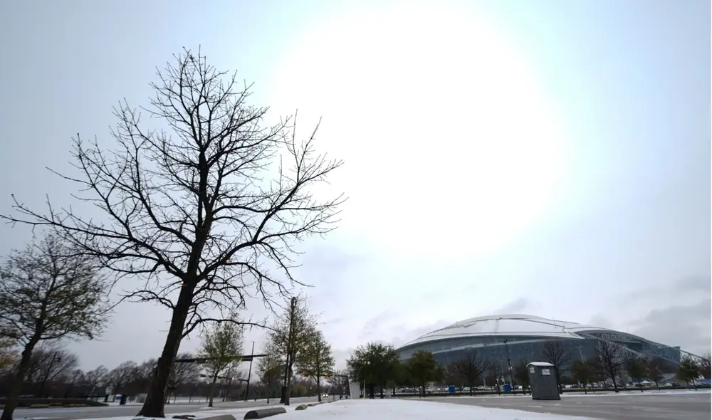 Texas es afectada por una tormenta invernal. Foto: El Financiero