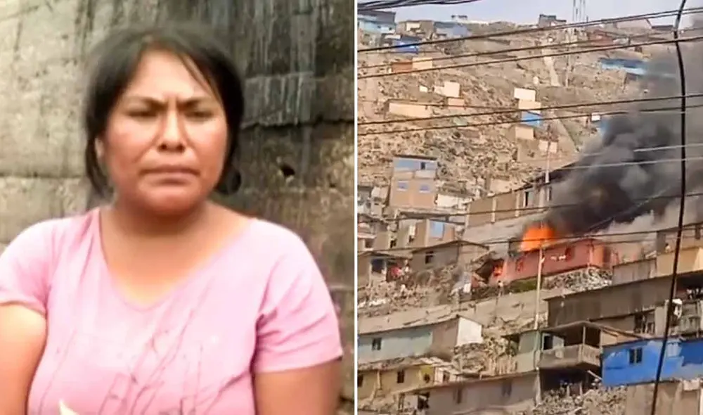 Ciudadanos que residen en el asentamiento humano de Villa María del Triunfo donde se registró el incendio expresaron su desesperación por la perdida de sus pertenencias. Foto: composición LR/Canal N Ciudadanos que residen en el asentamiento humano de Villa María del Triunfo donde se registró el incendio expresaron su desesperación por la perdida de sus pertenencias. Foto: composición LR/Canal N